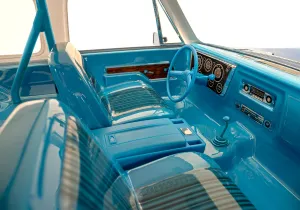 1969-1972 Chevrolet Blazer Body Interior, Blue