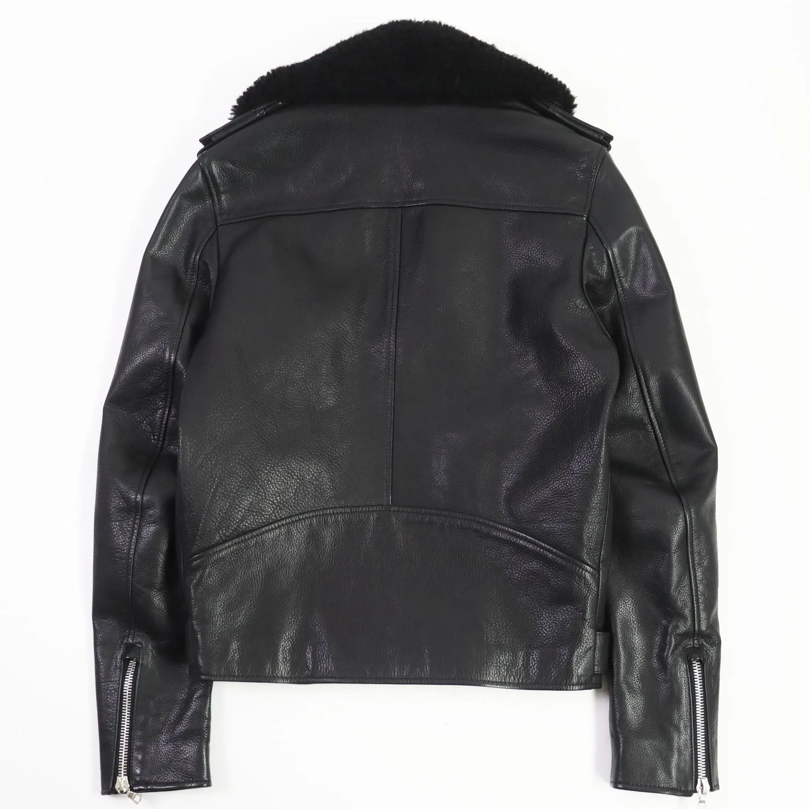 Acne Studios Araki PAW16 Leather Jacket Black 44