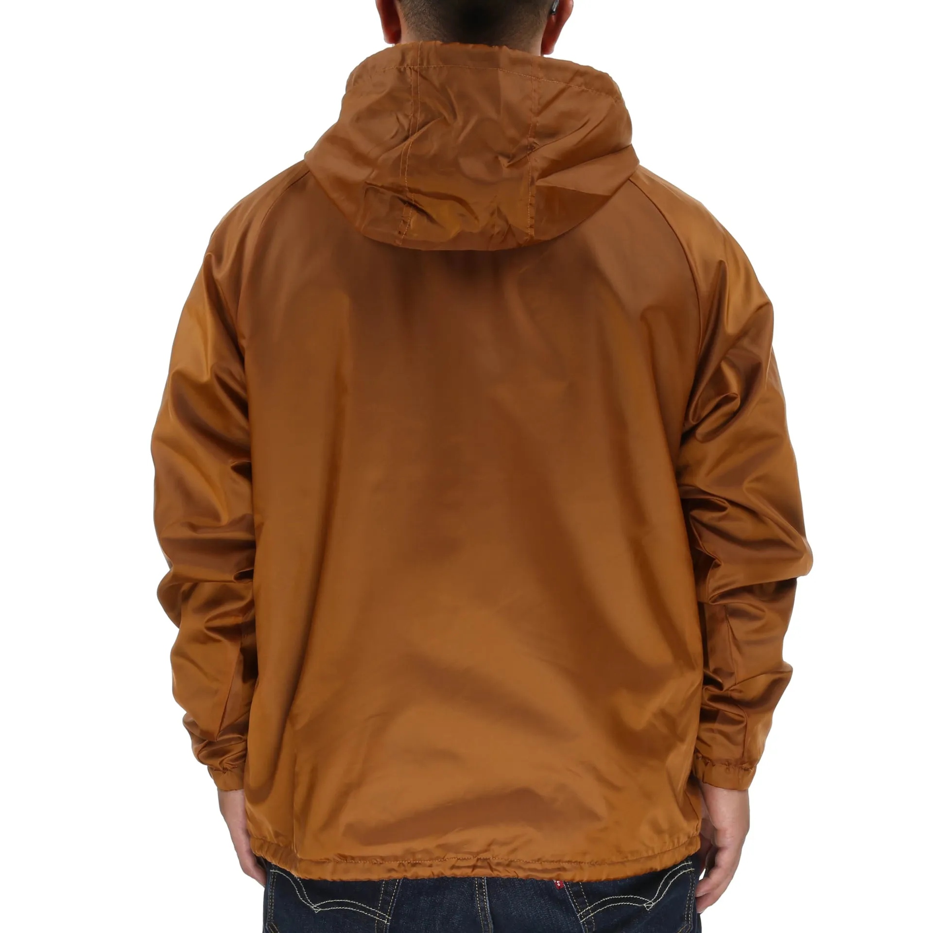 Brixton Merced Hooded Jacket - Rust