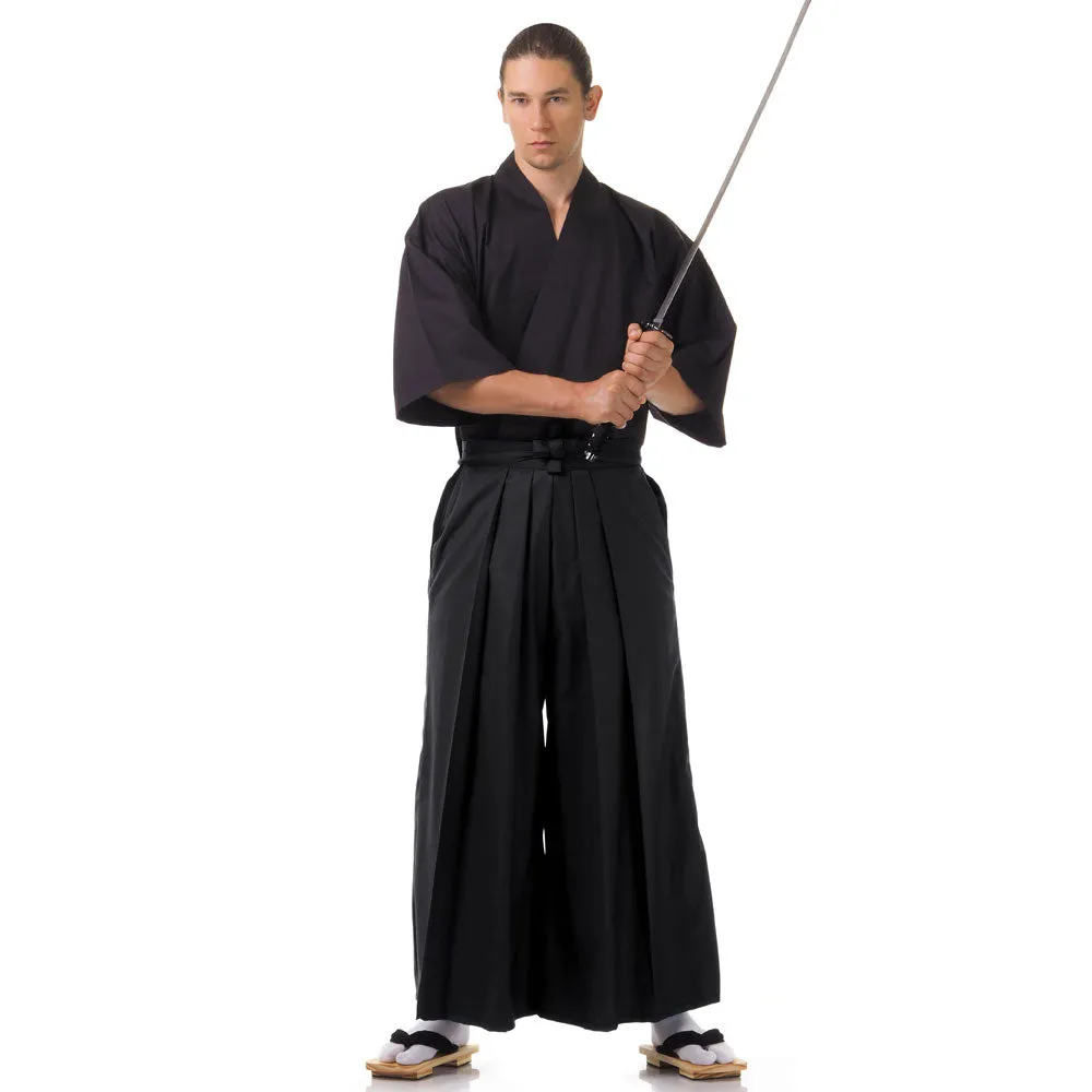 Bushido Spirit Samurai Kimono Haori Hakama Set