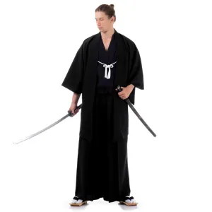 Bushido Spirit Samurai Kimono Haori Hakama Set