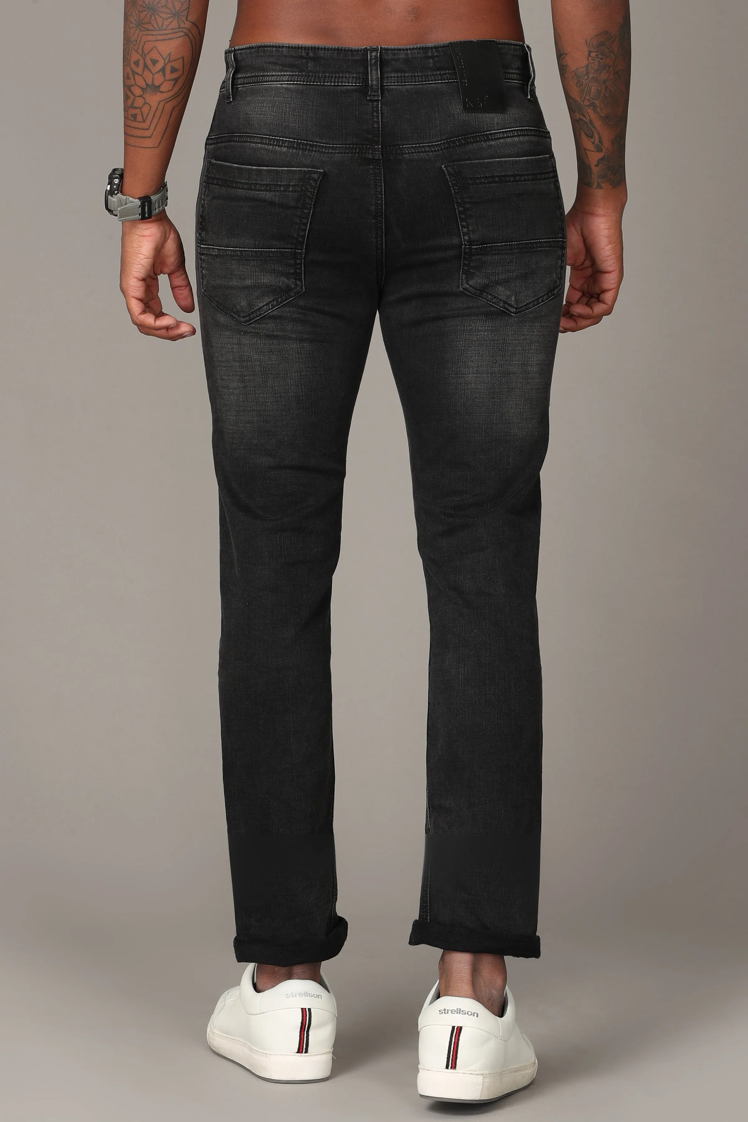 Carbon Black Denim Jeans