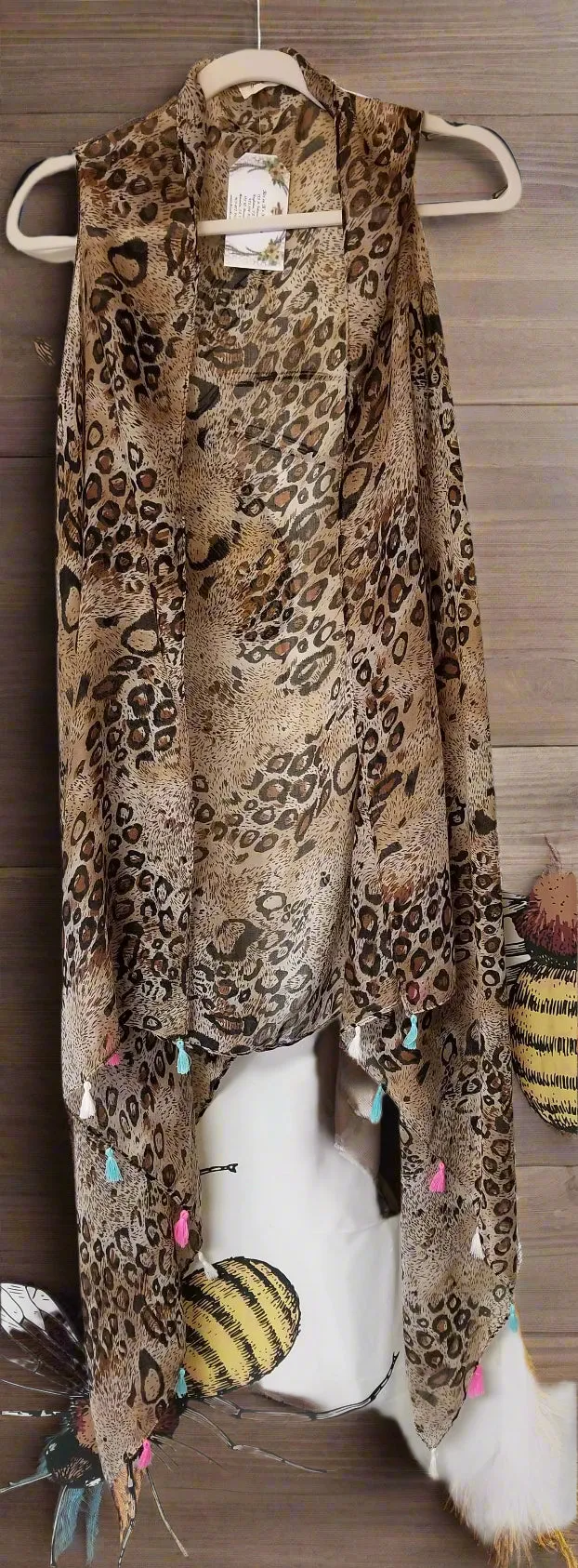 Cheetah Let Me Hear You Roar Kimono CA1131