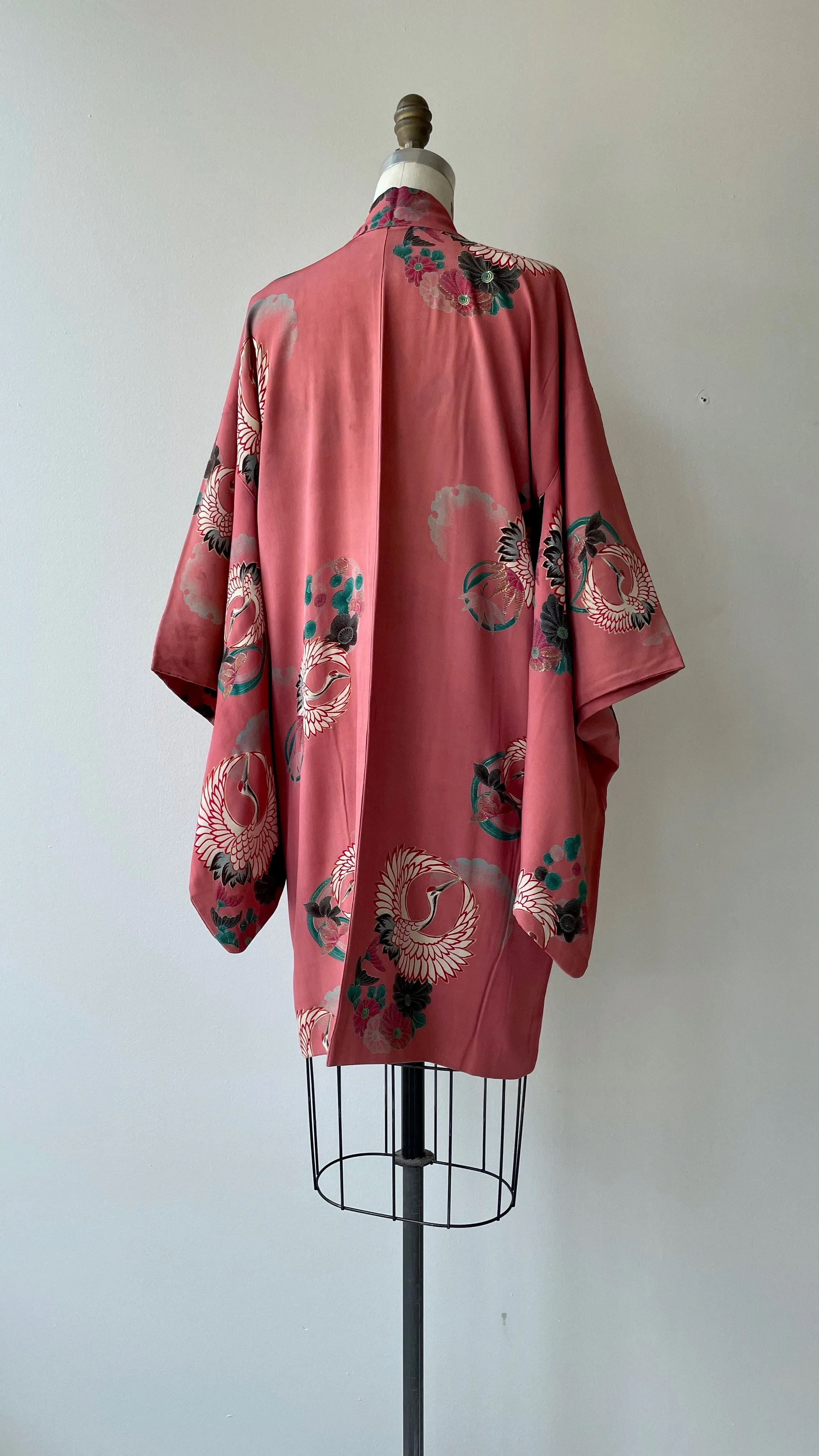 Cranes in Flight Antique Haori