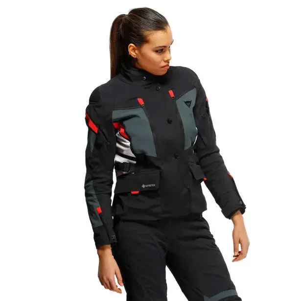 Dainese Carve Master 3 Ladies Touring Gore-Tex Jacket Black / Ebony / Lava Red