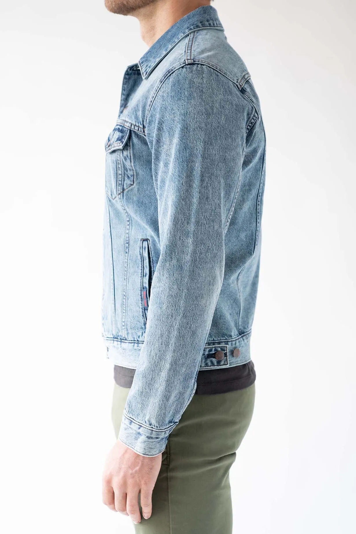 Denim Trucker Jacket - Carroway