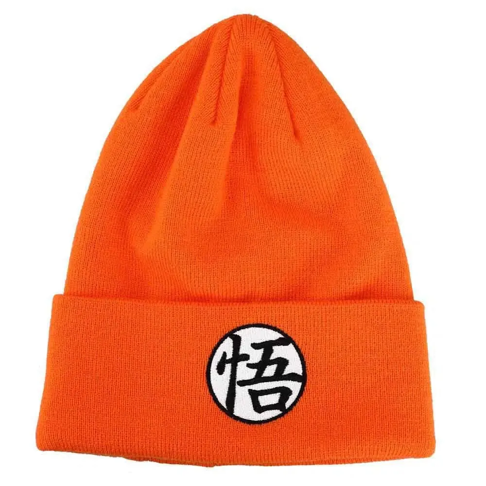 Dragon Ball Z - Goku Tall Cuff Beanie Hat (Orange) - Bioworld