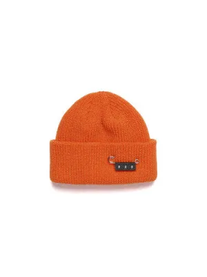 [DXOH] Seasonless PIN BEANIE [ORANGE]