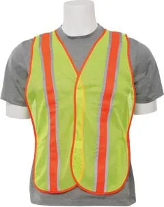 Economy Safety Vest with Contrasting Tape - Tall 1PC