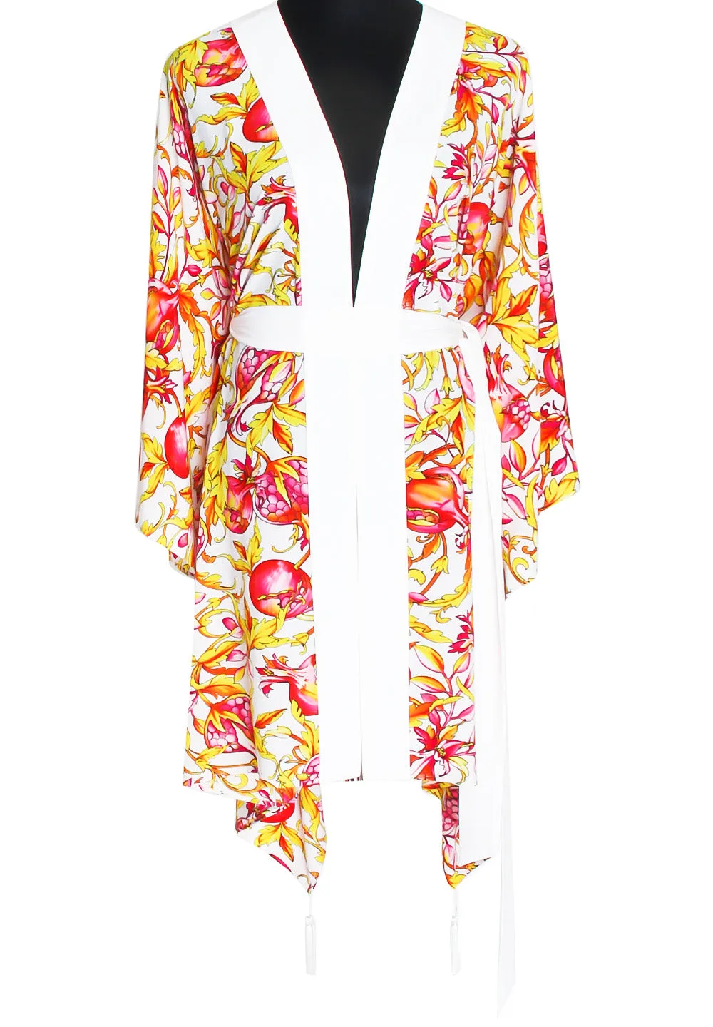 Euphoria – Forbidden Fruit Kimono (Off-White)