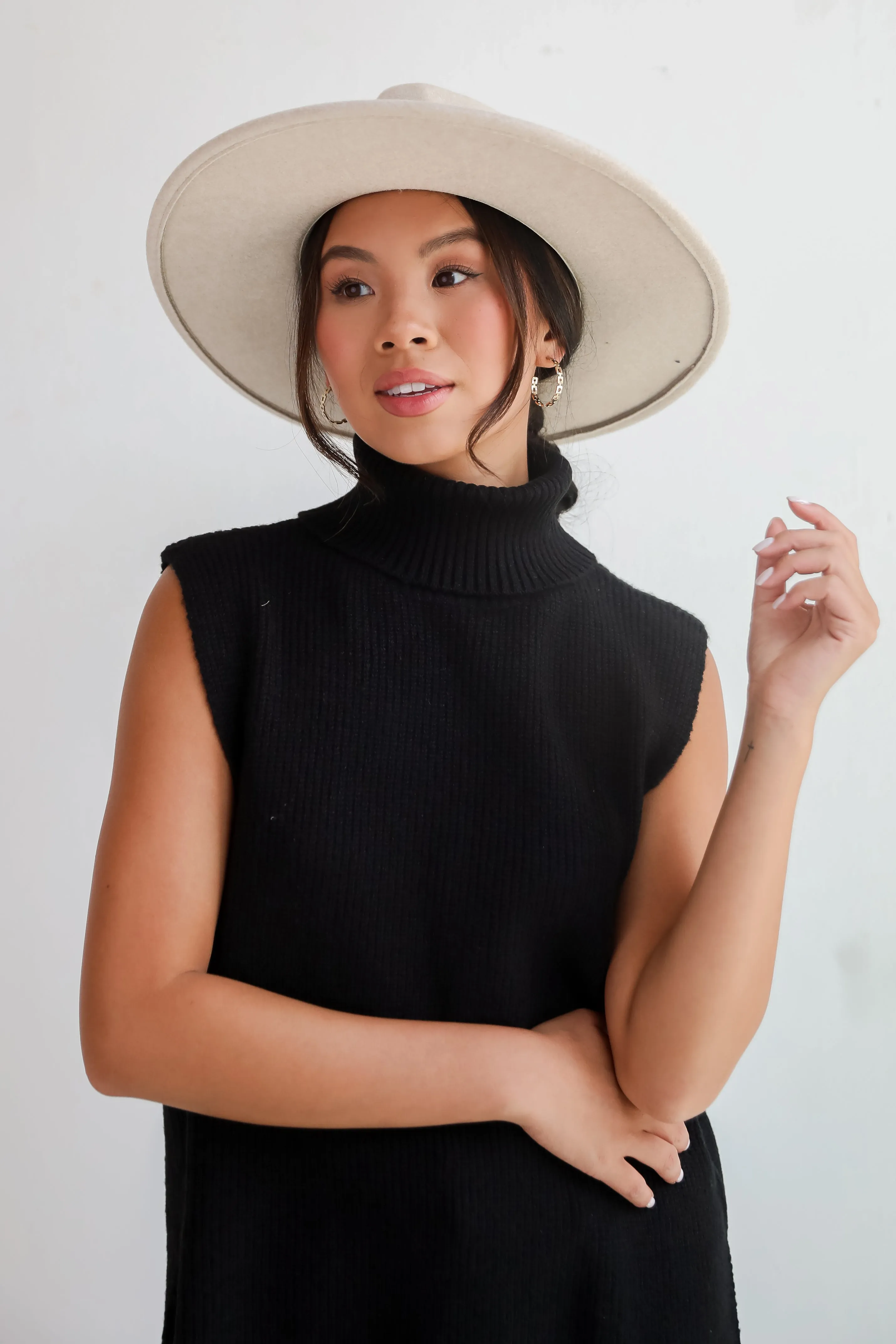 FINAL SALE - Sophisticated Ways Turtleneck Sweater Top