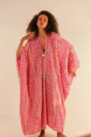 FRINGE STITCH KIMONO MADONNA