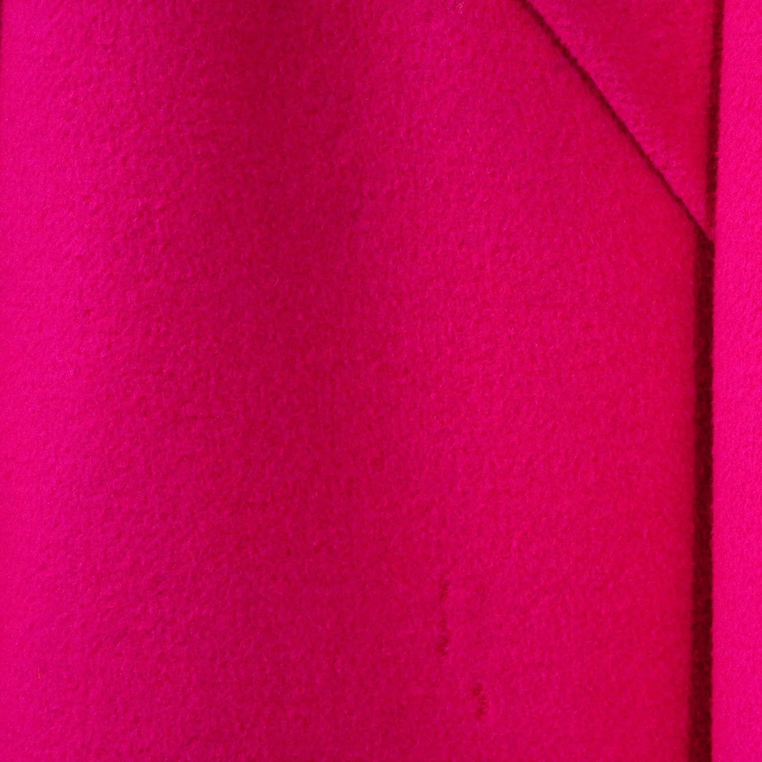 F/W 1989 Rare Vintage Patrick Kelly Paris Hot Pink Cashmere Wool Blend Coat