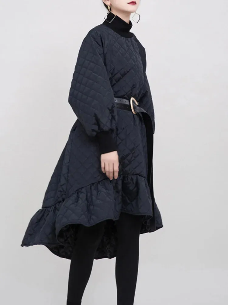 HEYFANCYSTYLE Luxe Parka Dress