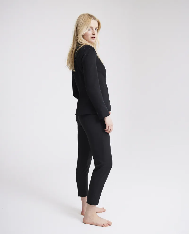 Ichi Kate Black Oversized Blazer