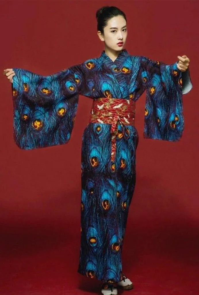 Japanese Long Kimono