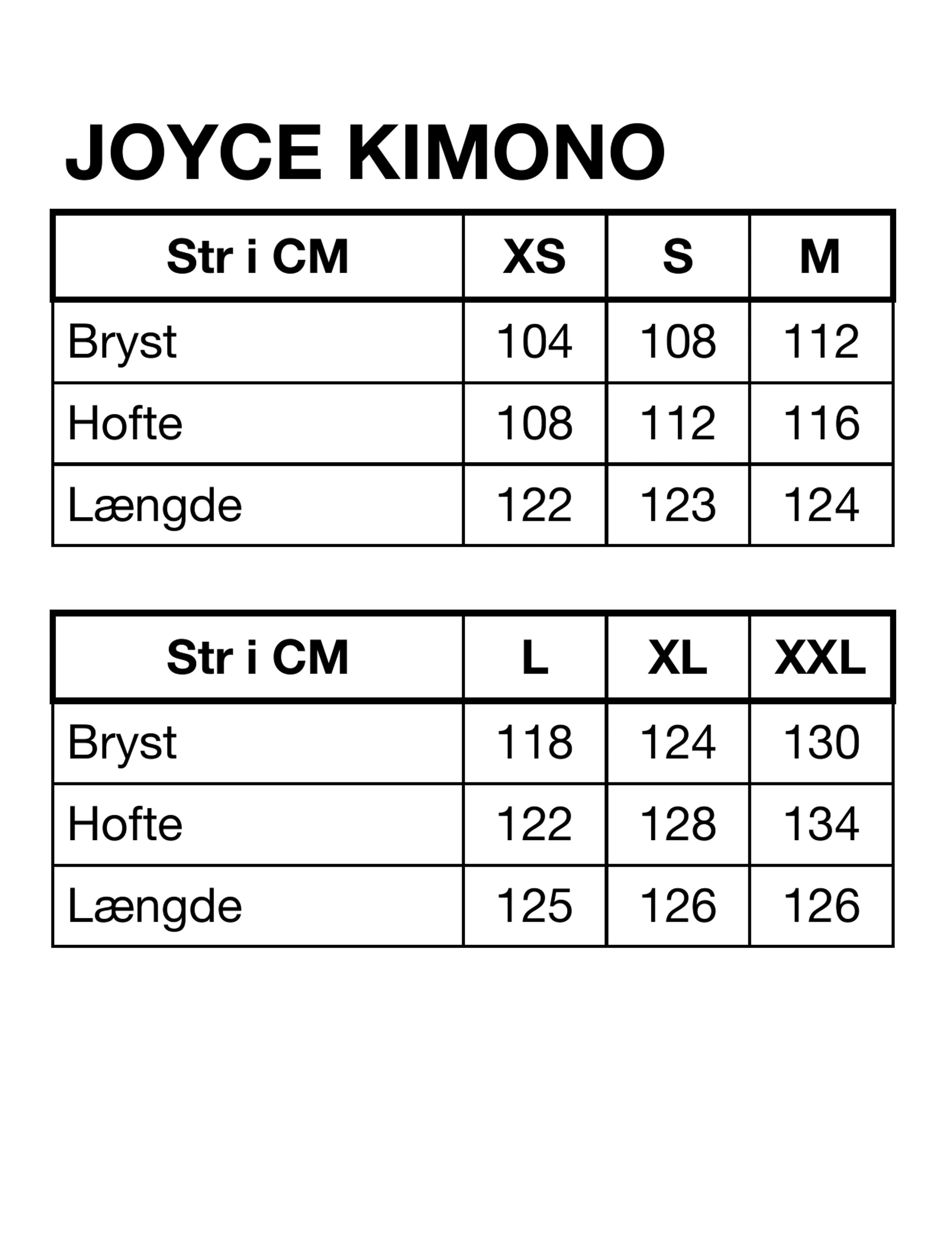 Joyce kimono - Black