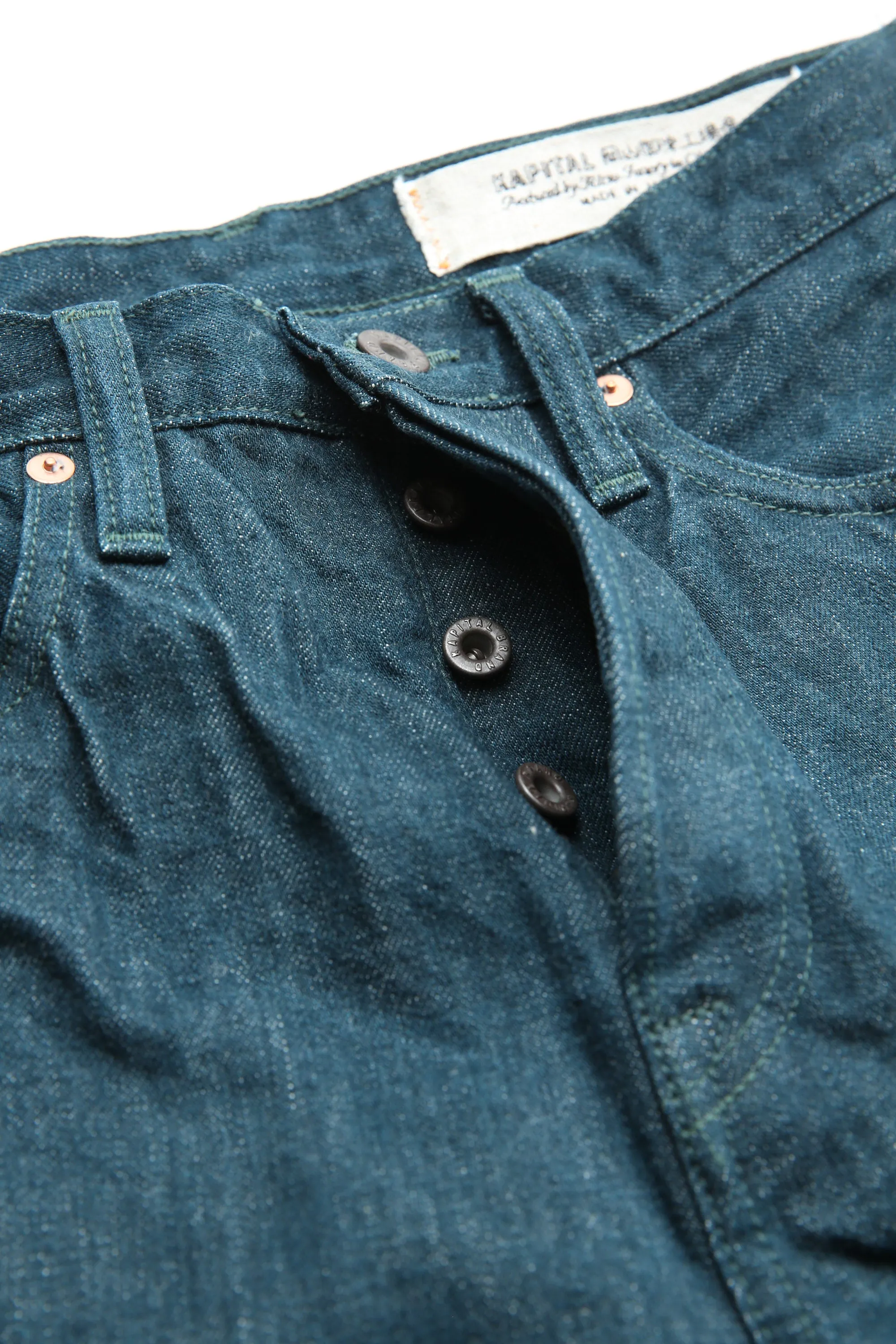 Kapital No.4 Plant Dyed Denim 5P MONKEY CISCO - NO4 - (K2304LP099)