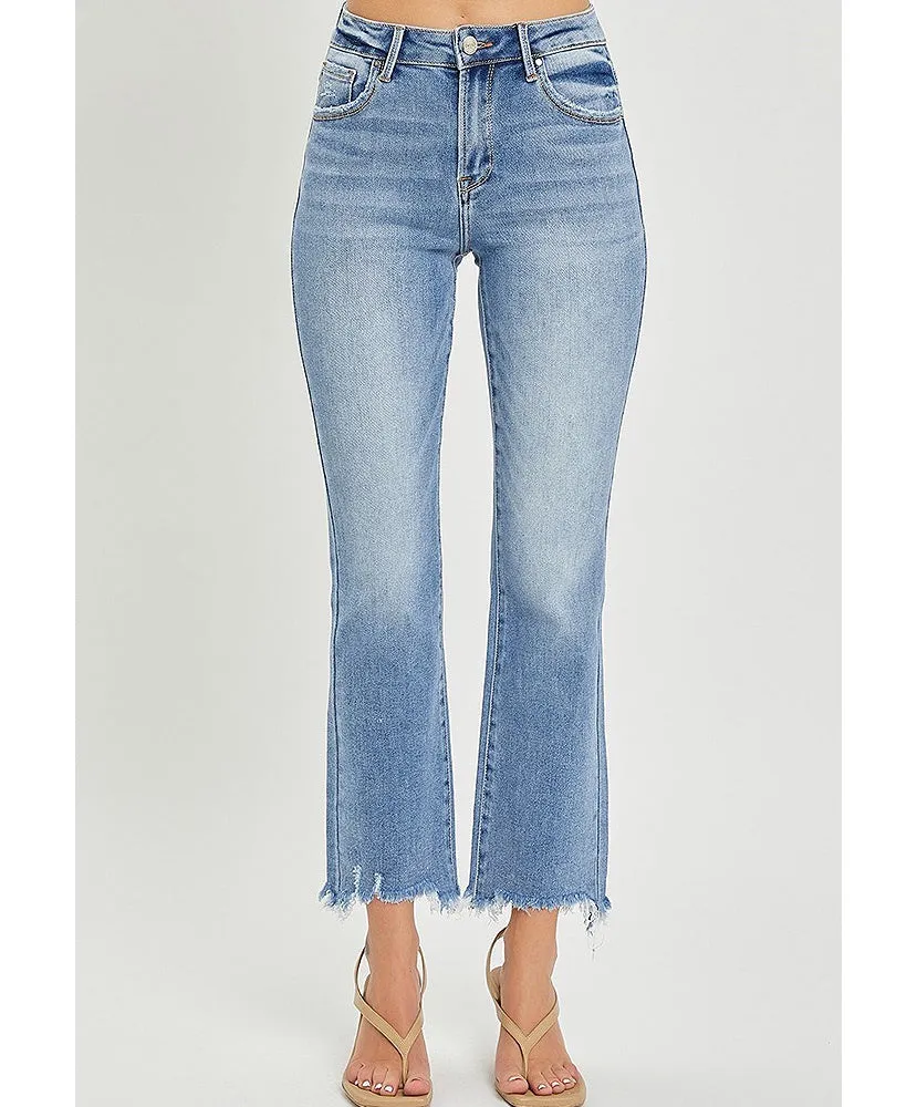 Kate High Rise Slim Straight Jeans