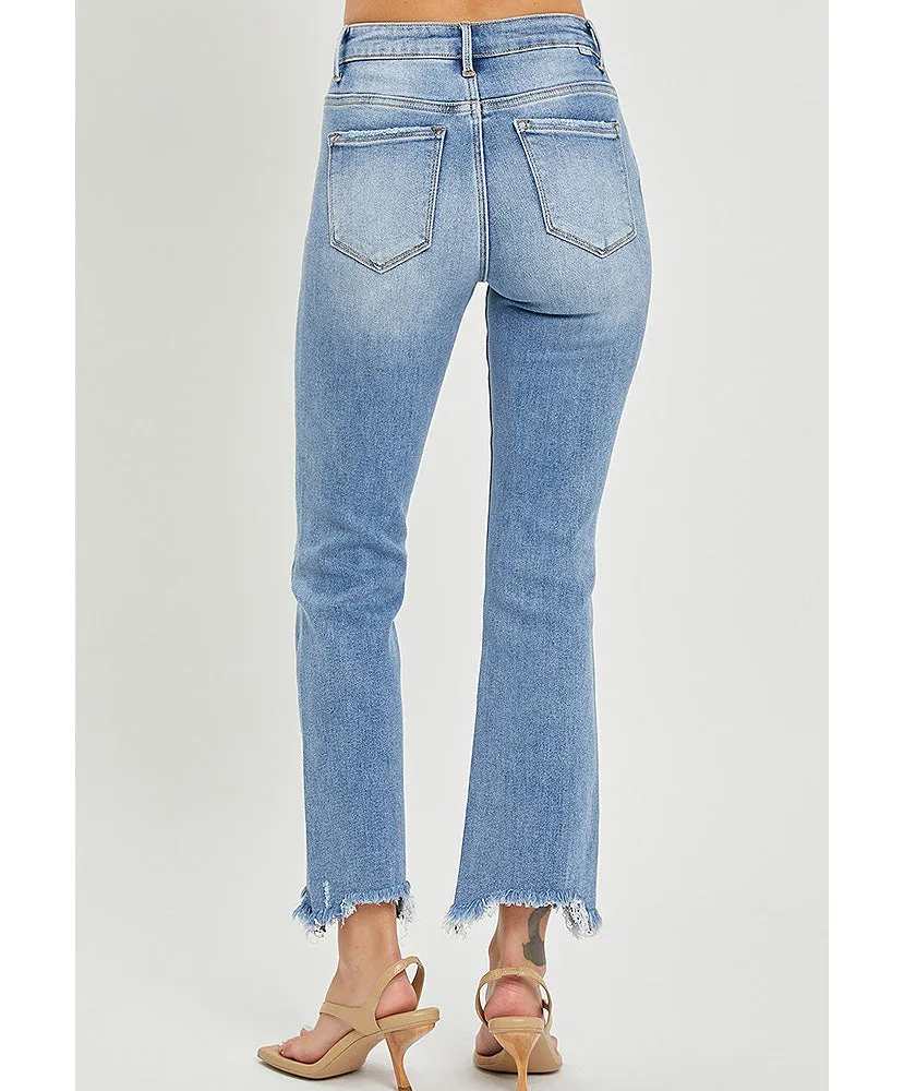 Kate High Rise Slim Straight Jeans