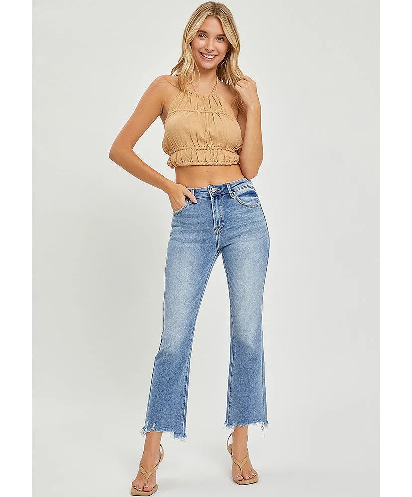 Kate High Rise Slim Straight Jeans