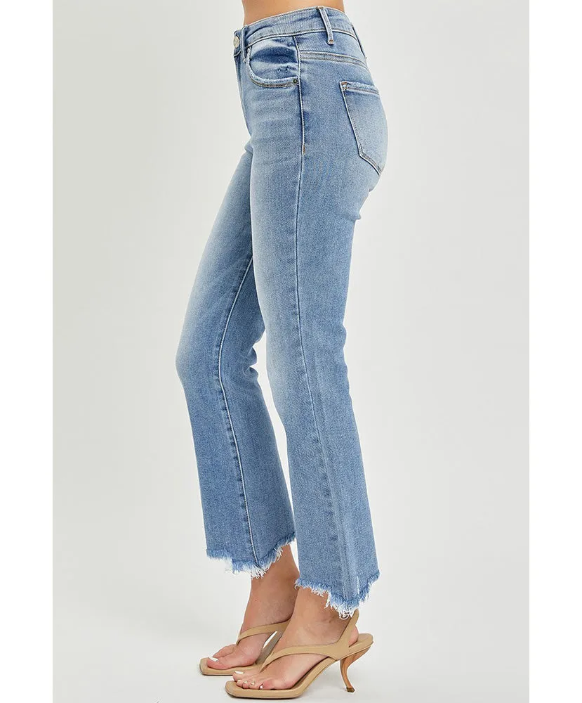 Kate High Rise Slim Straight Jeans