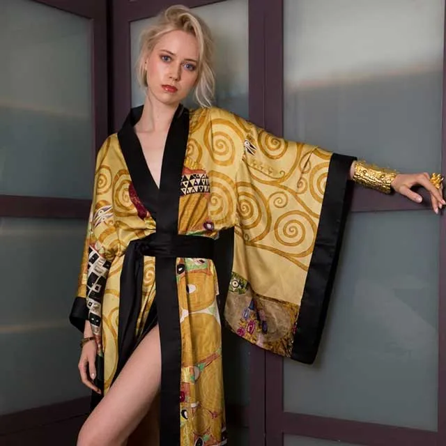 Kimono Maxi Dress