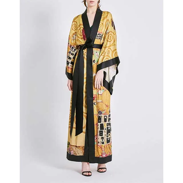 Kimono Maxi Dress