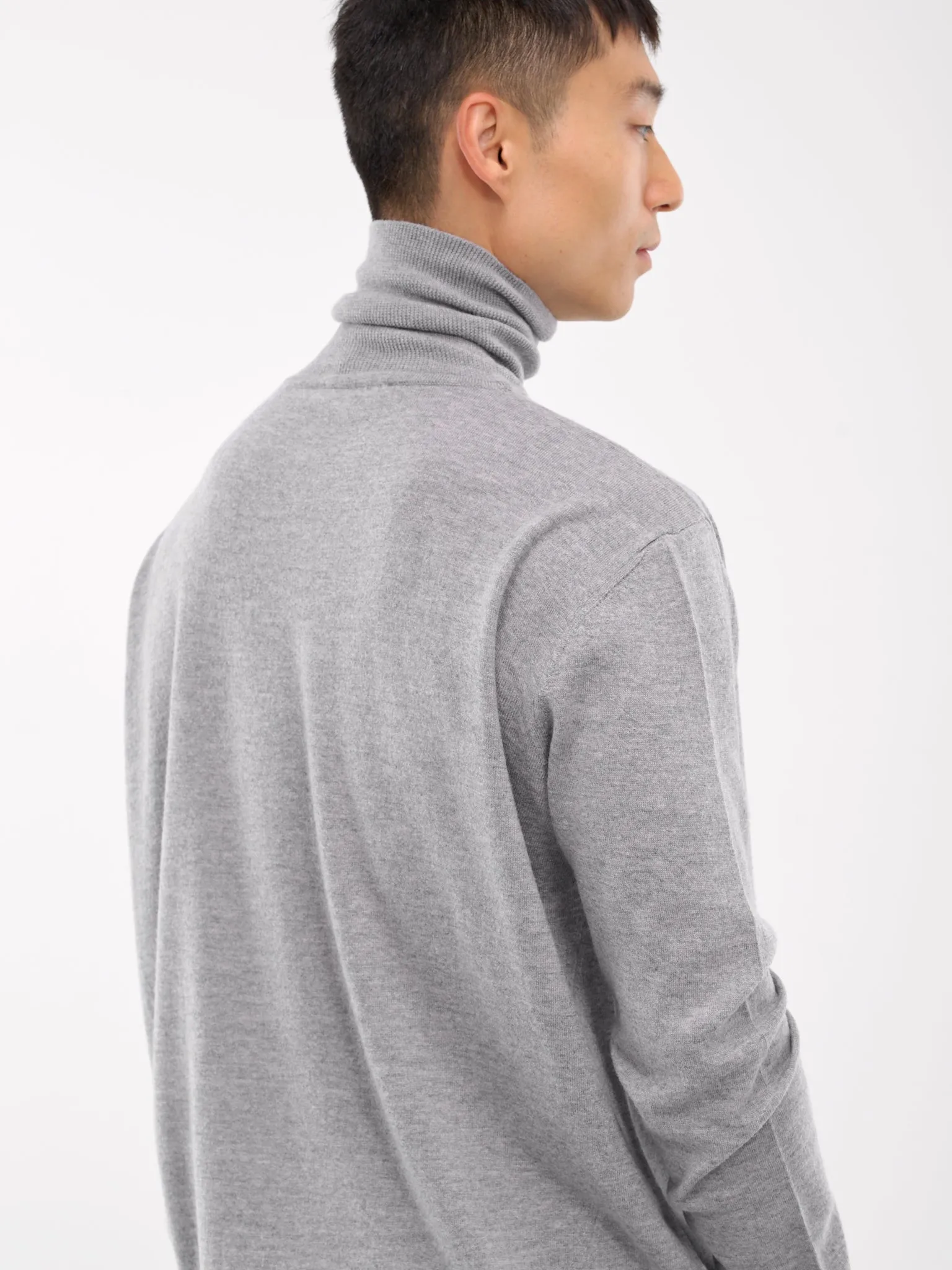 Knit Turtleneck (HMMZ75057A-HZ610-MEDIUM-GREY)