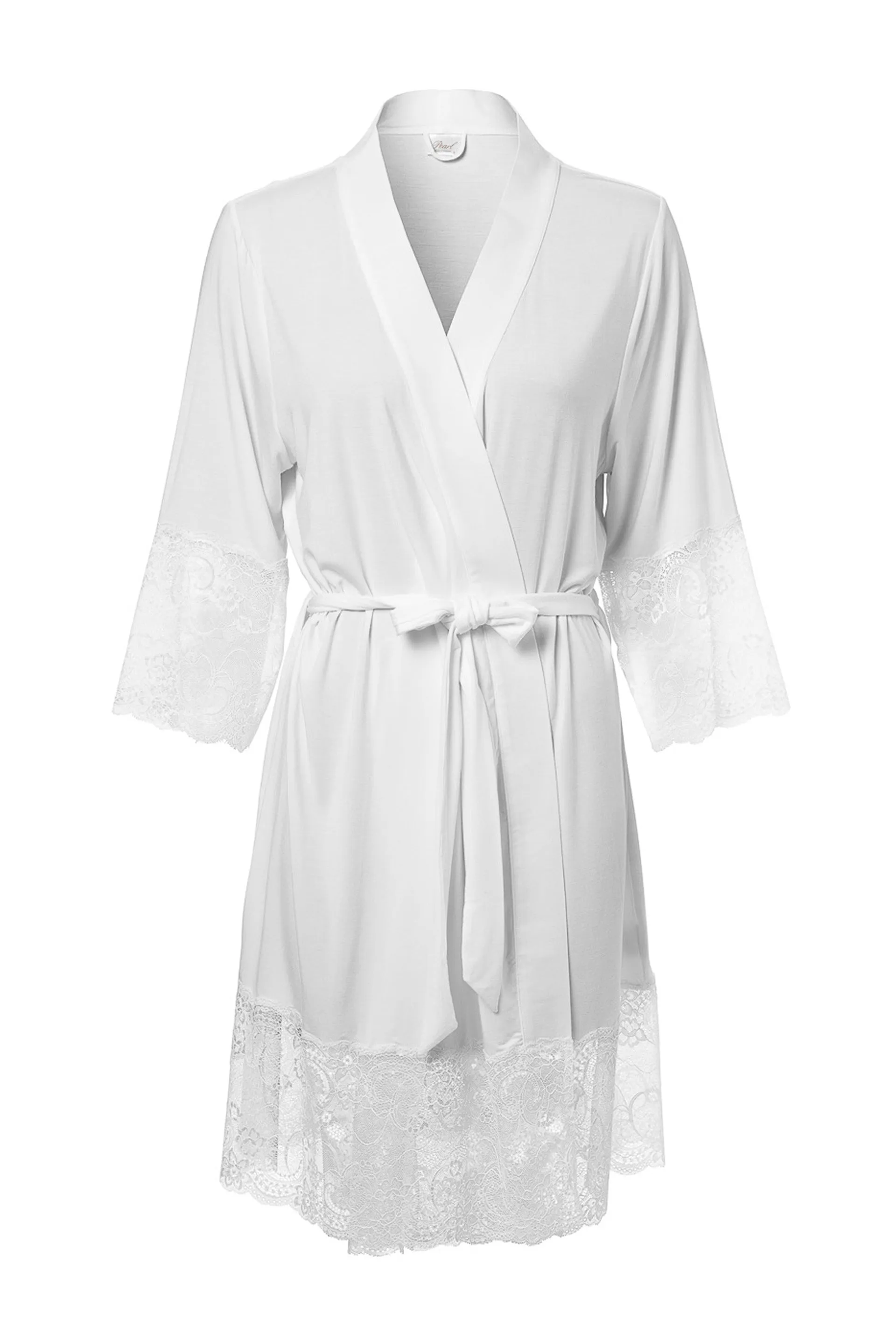 Lace Kimono Off-White