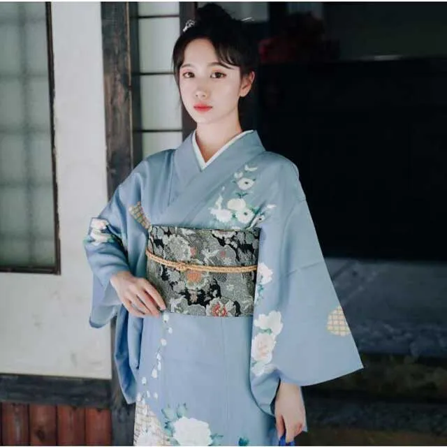 Light Blue Kimono