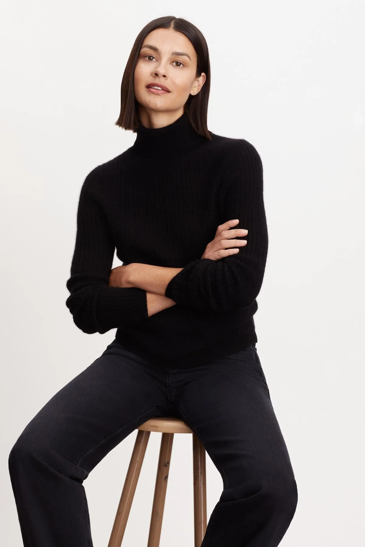 LORI CASHMERE TURTLENECK SWEATER