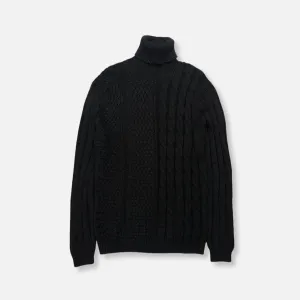 Maglia Cable Knit Turtleneck Sweater