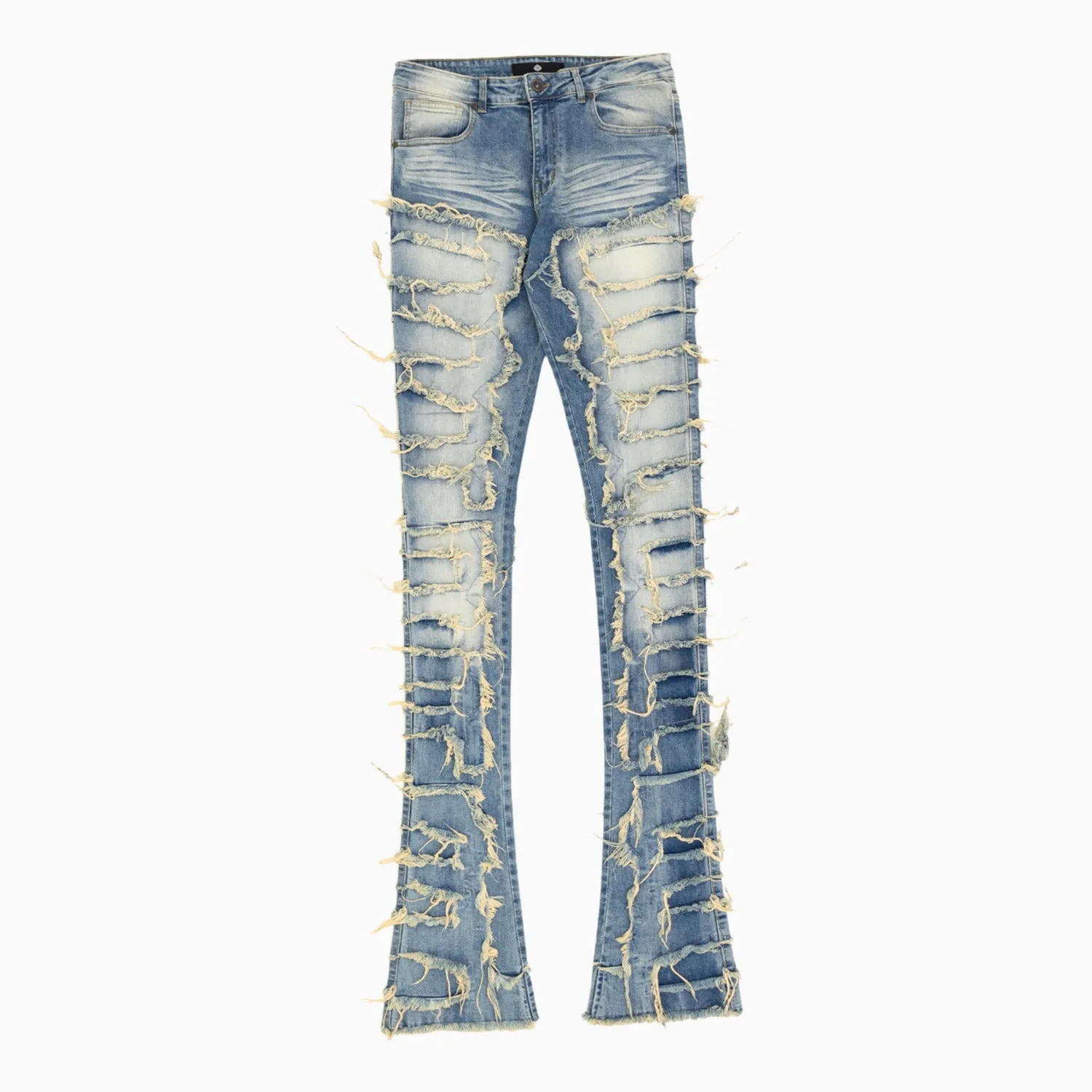 Men's Super Stacked Denim Slim Pant