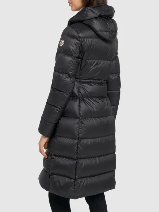 Moncler   Boedic nylon down long jacket 