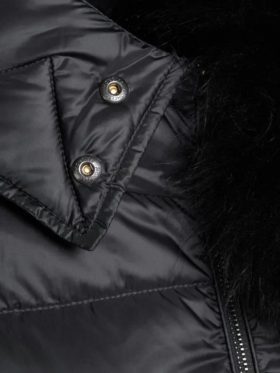 Moncler   Boedic nylon down long jacket 