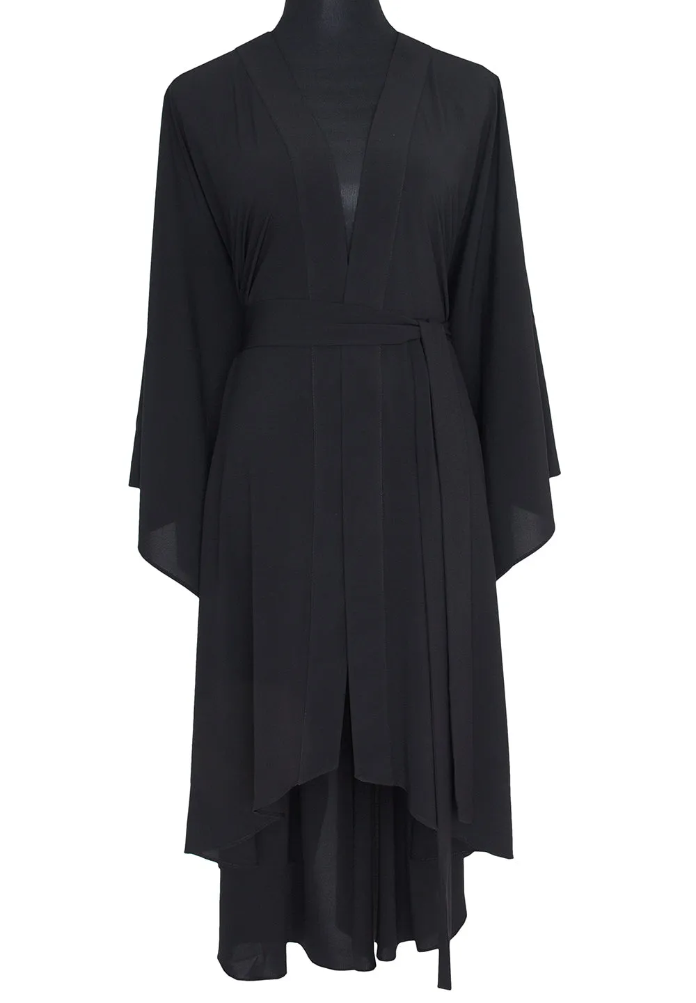 Monochrome - Black Kimono Skull (Black)