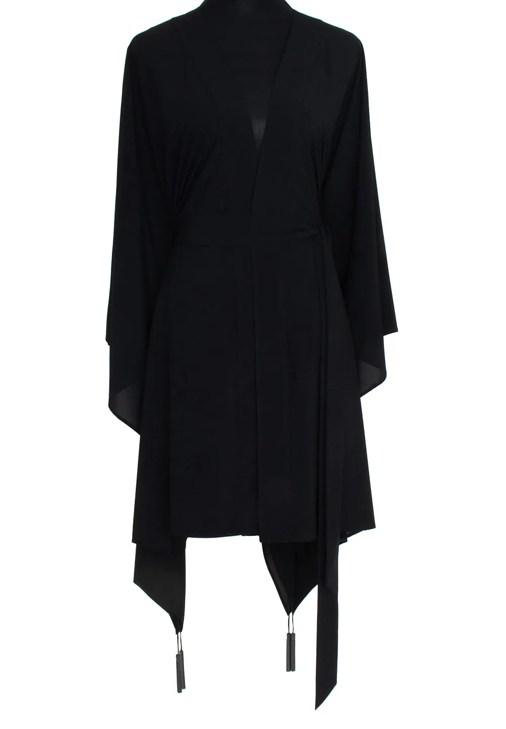 Monochrome - Black Kimono Skull (Black)