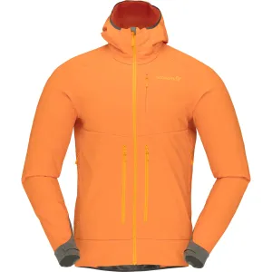 Norrøna Men&#x27;s Lyngen Hiloflex100 Jacket Orange Popsicle/Castor Grey | Buy Norrøna Men&#x27;s Lyngen Hiloflex100 Jacket Orange Popsicle/Castor Grey here | Outnorth