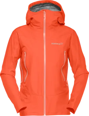 Norrøna Women&#x27;s Falketind Gore-Tex Jacket Orange Alert | Buy Norrøna Women&#x27;s Falketind Gore-Tex Jacket Orange Alert here | Outnorth