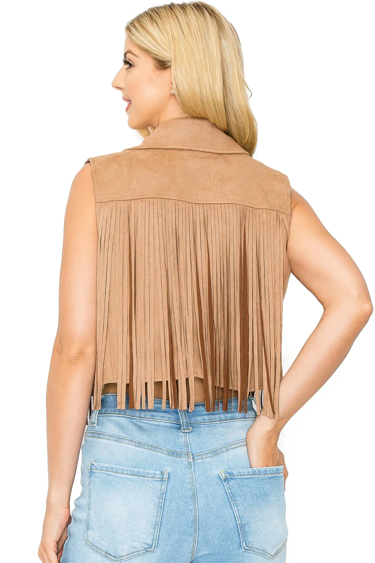 Old West Fringe Vest