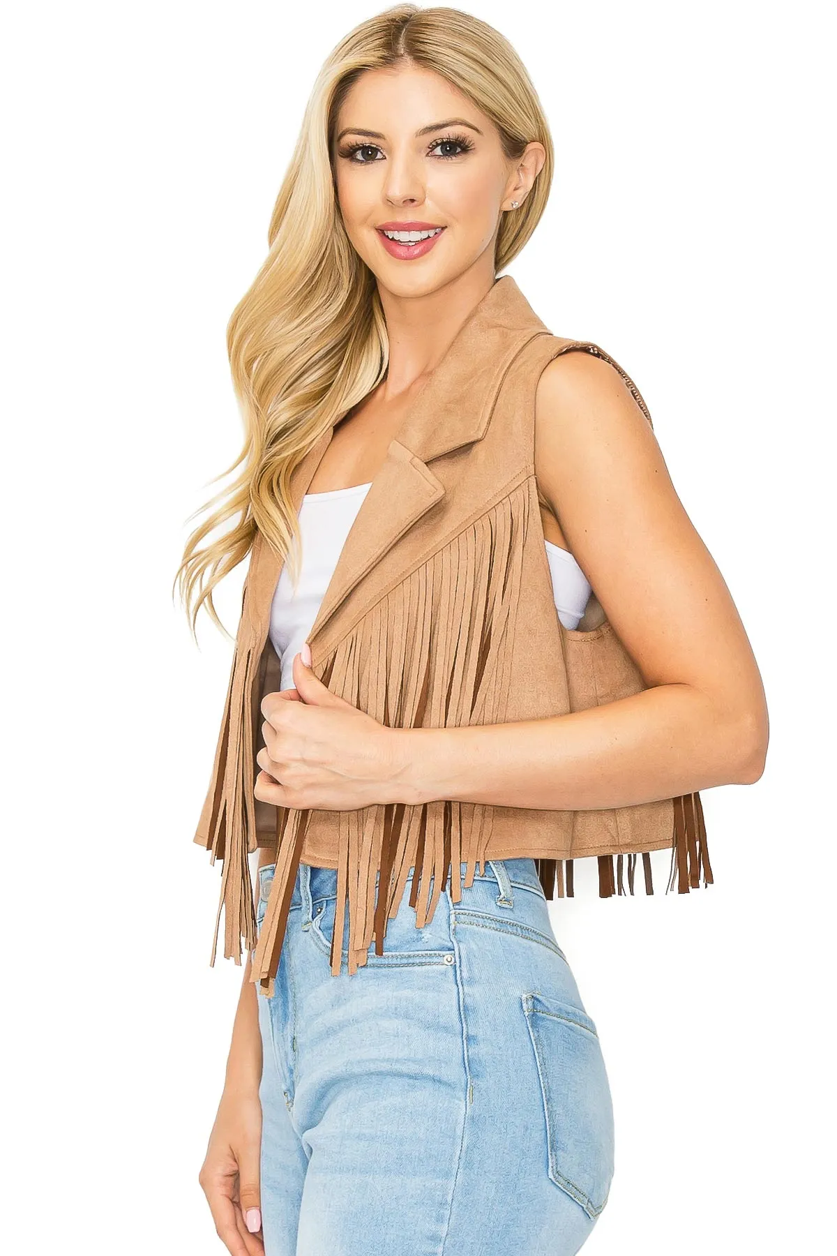 Old West Fringe Vest