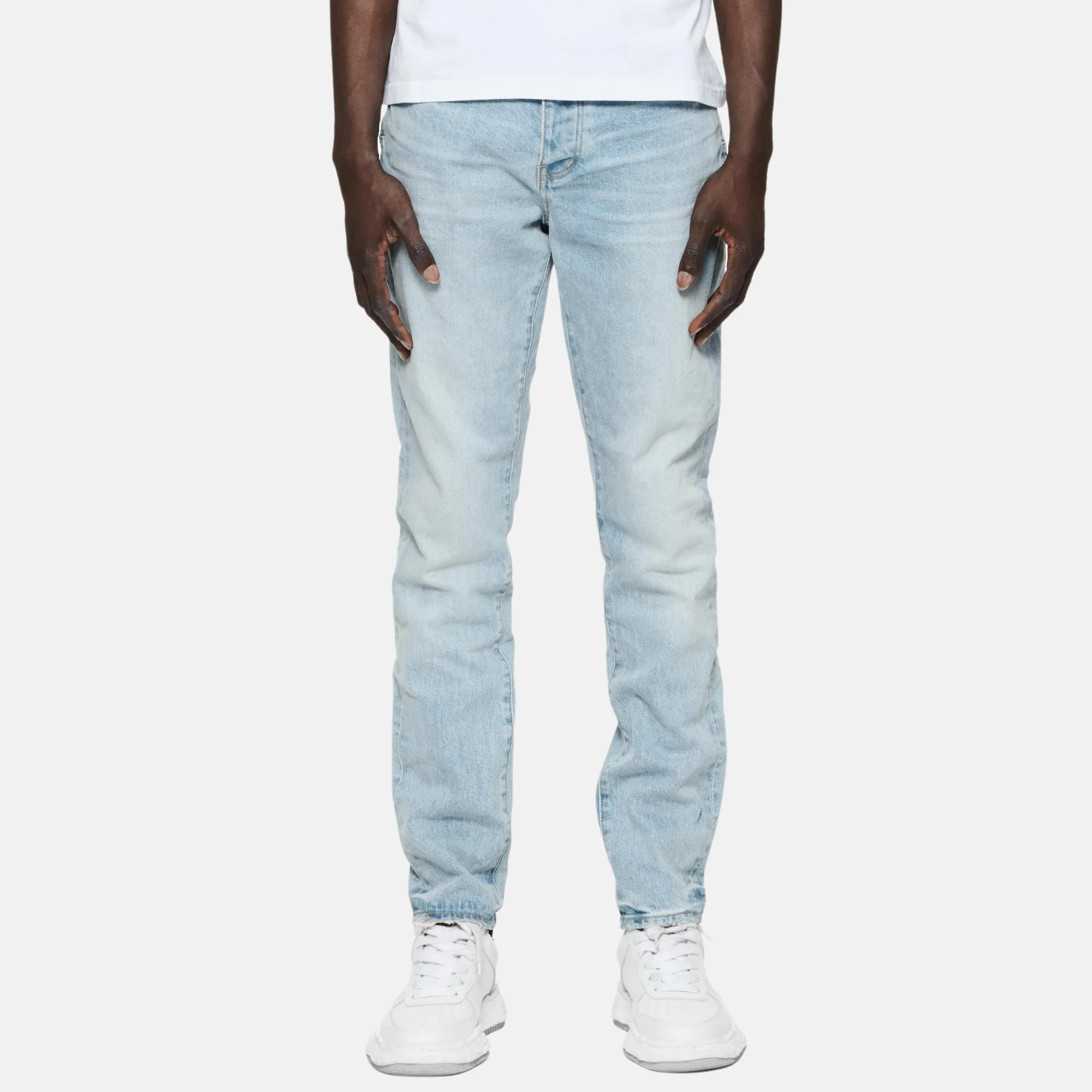 Purple Brand Subtle Dirty Light Indigo Jeans