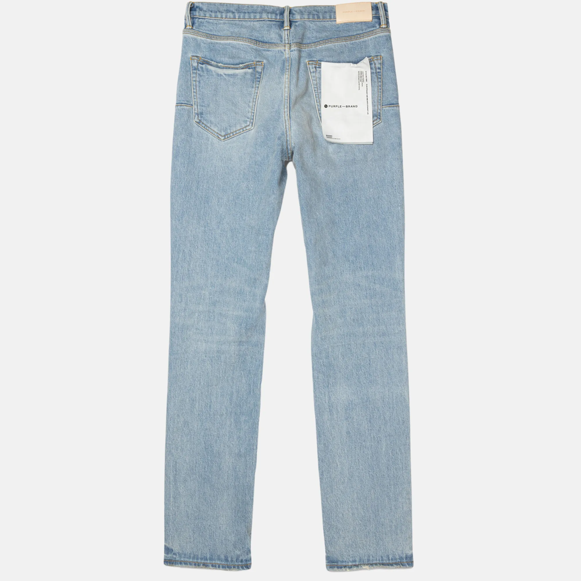 Purple Brand Subtle Dirty Light Indigo Jeans