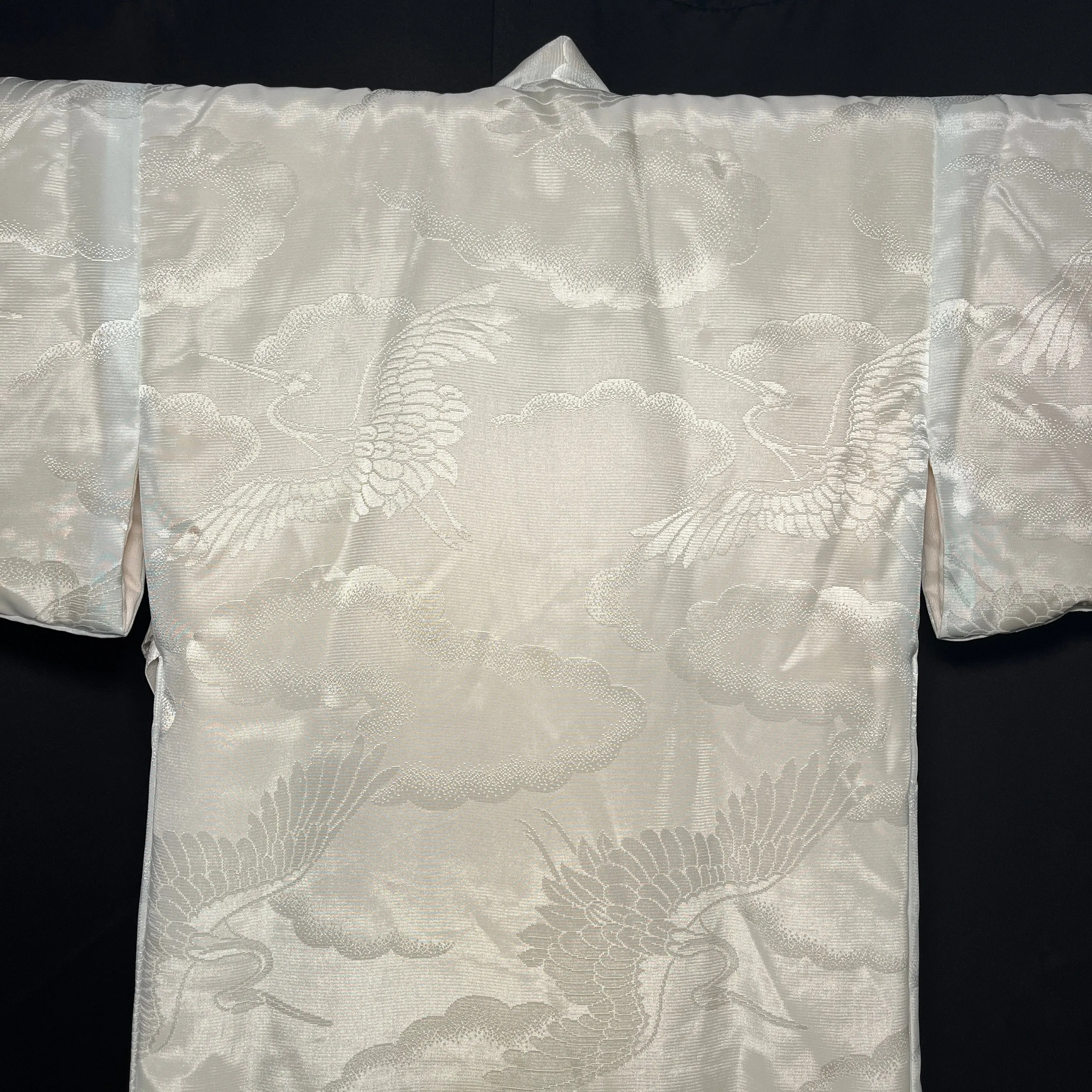 "Cranes and Clouds" Boy's Underkimono