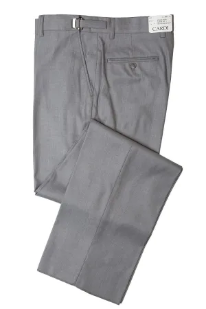 "Ethan" Kids Heather Grey Super 150's Luxury Viscose Blend Suit Pants