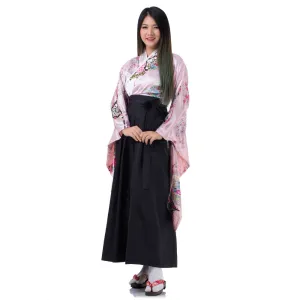 Sakura Japanese Samurai Kimono Set for Women