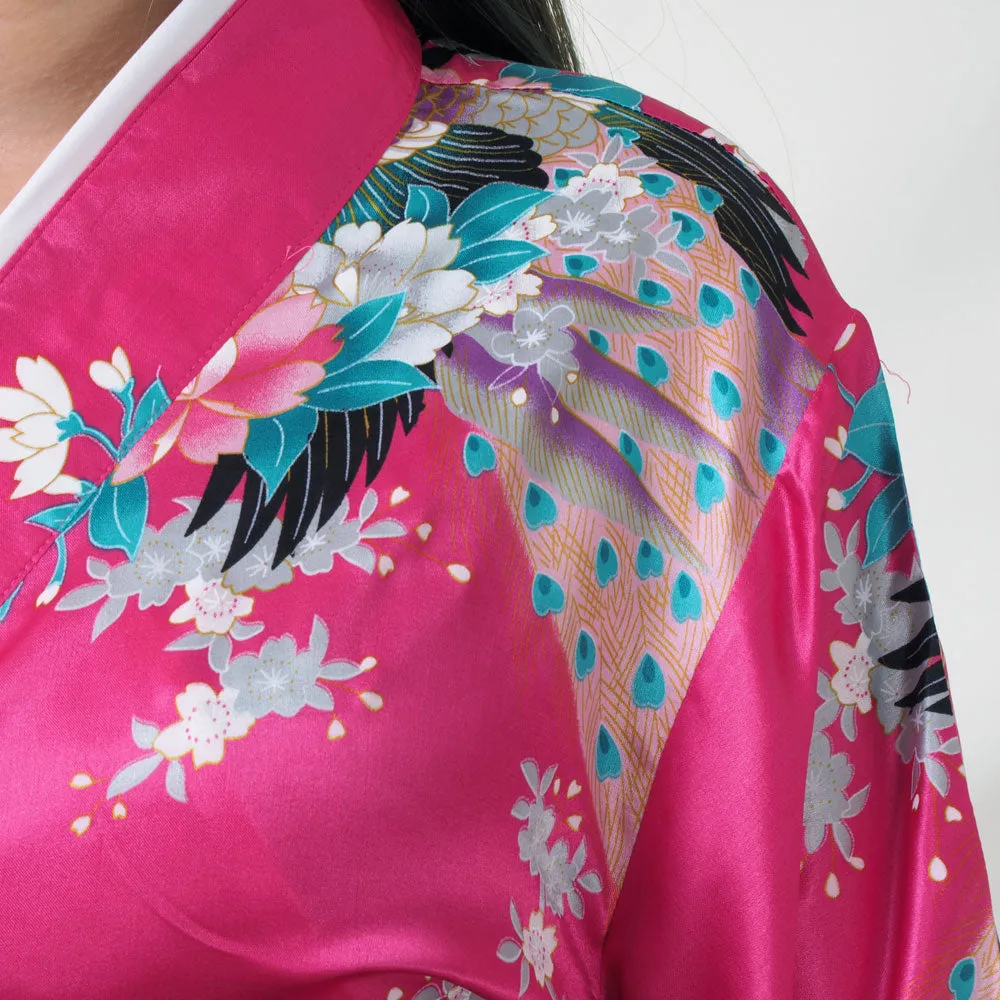 Sakura Japanese Samurai Kimono Set for Women