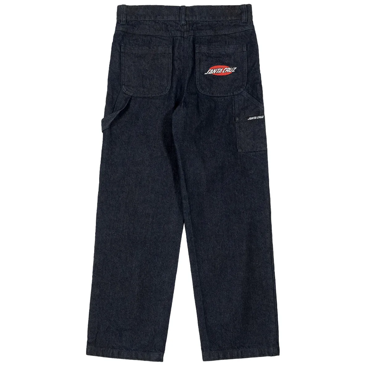 Santa Cruz - Oval Strip Youth Carpenter Pants Black