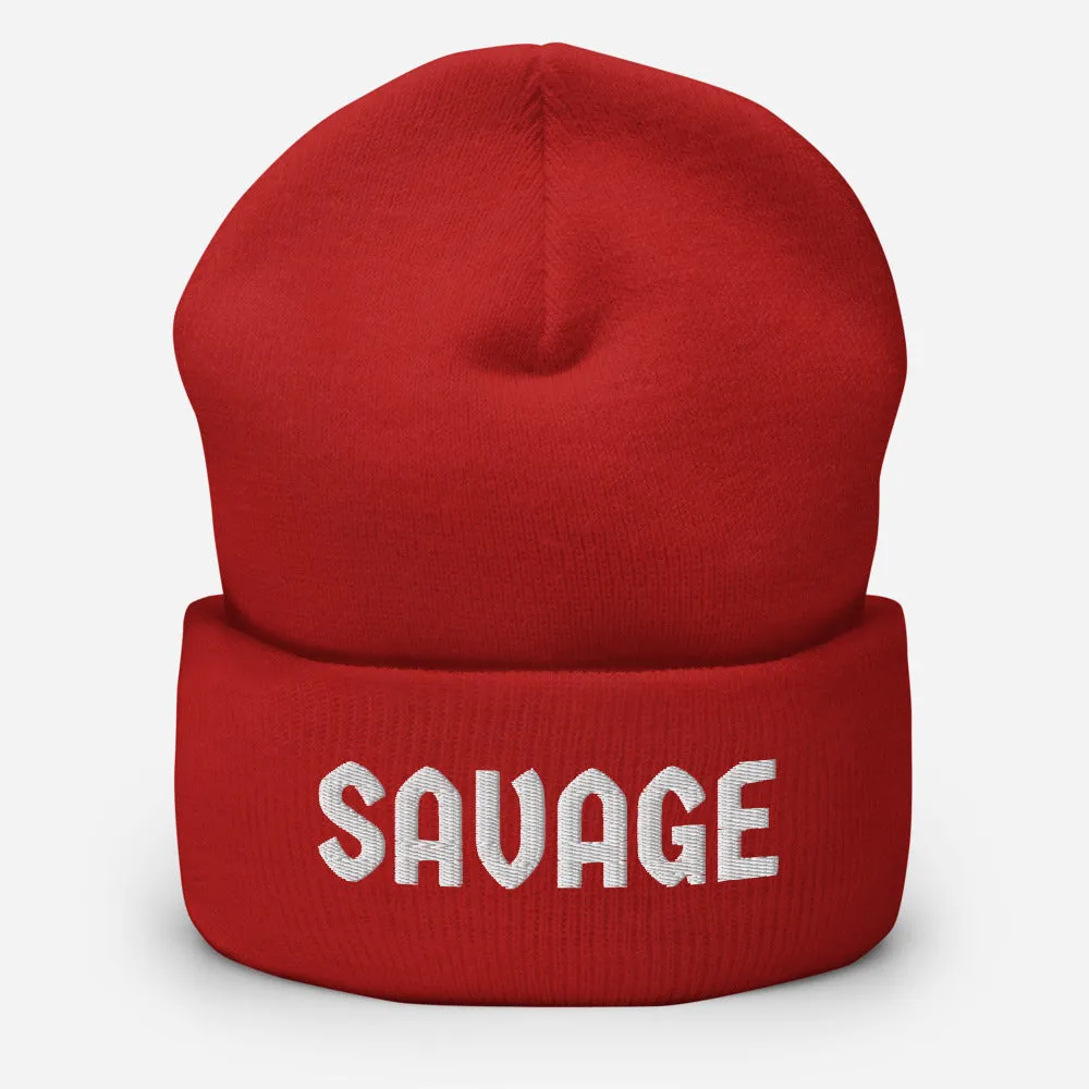 Savage Cuffed Beanie